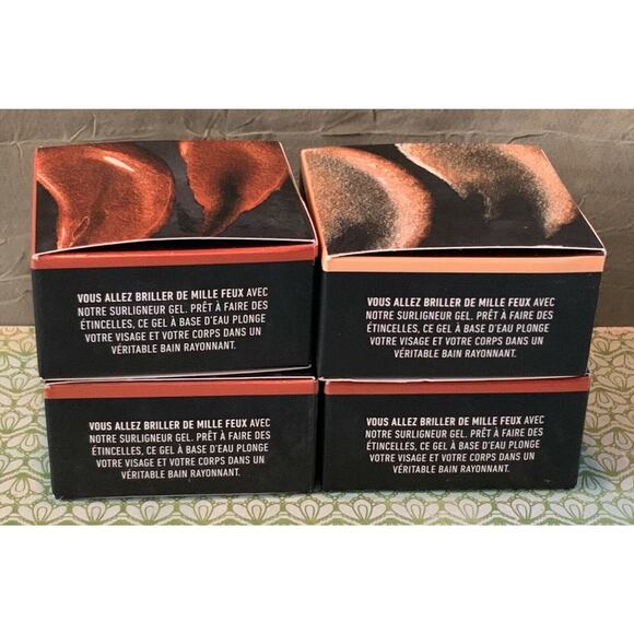 NYX (x4) A Bit Jelly Gel Illuminator:  Luminous & 3x Bronze- Professional Makeup - Picture 5 of 7